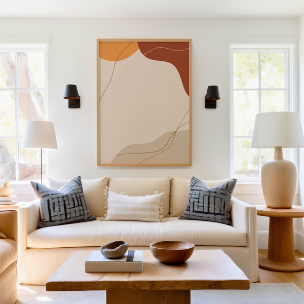 Ethereal Dreamscape Abstract Modern Wall Art