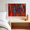 Celestial Fragments Abstract Modern Wall Art