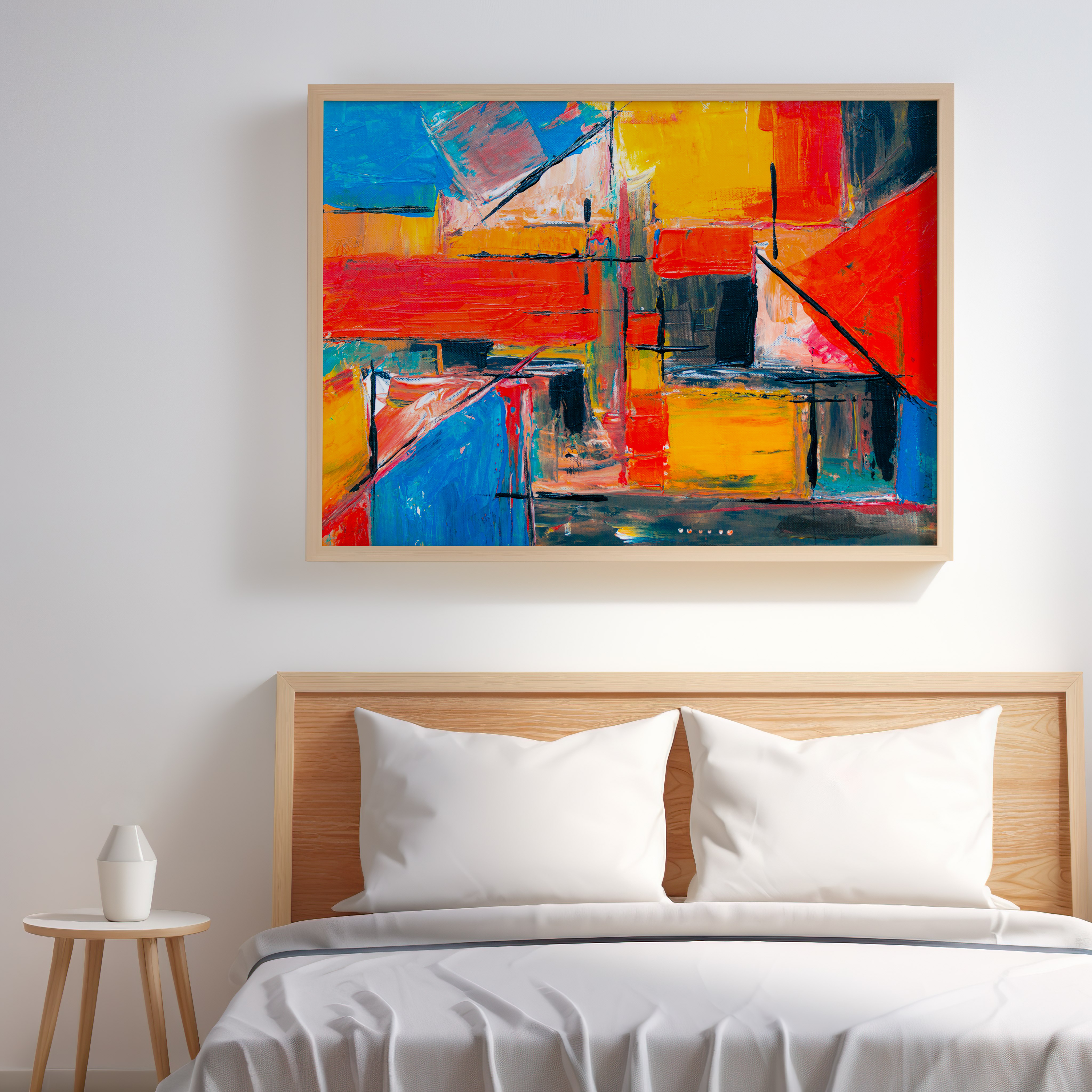 Emerald Dreams Abstract Modern Wall Art