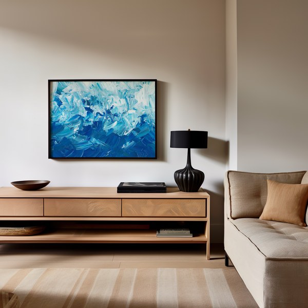 Mystic Reflections Abstract Modern Wall Art