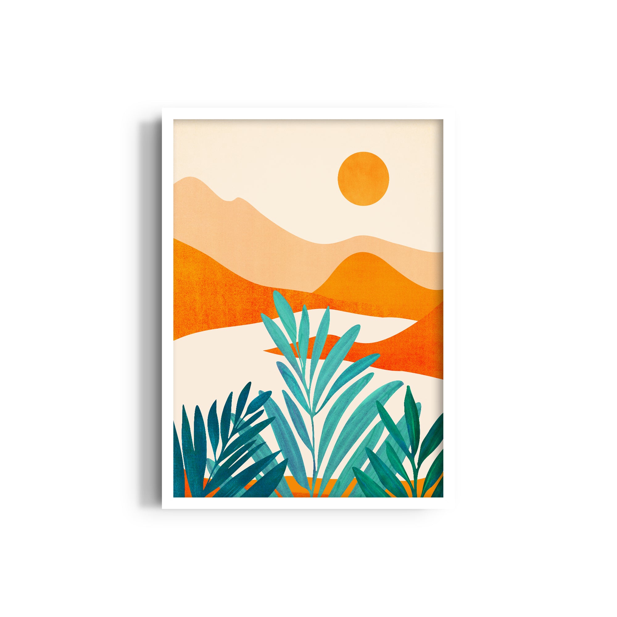 Alpine Sunset Wall Art