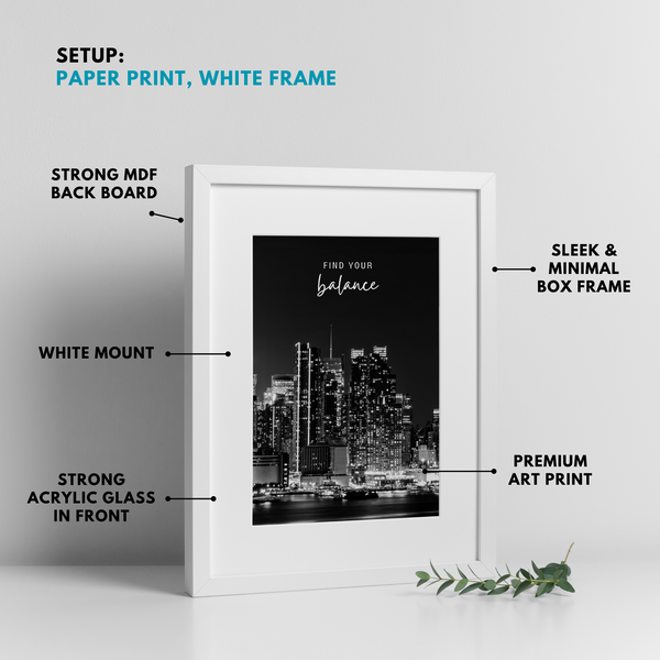 Dubai City Street Map Art