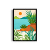 Bali Coast Sunset Wall Art