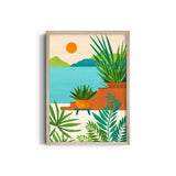 Bali Coast Sunset Wall Art