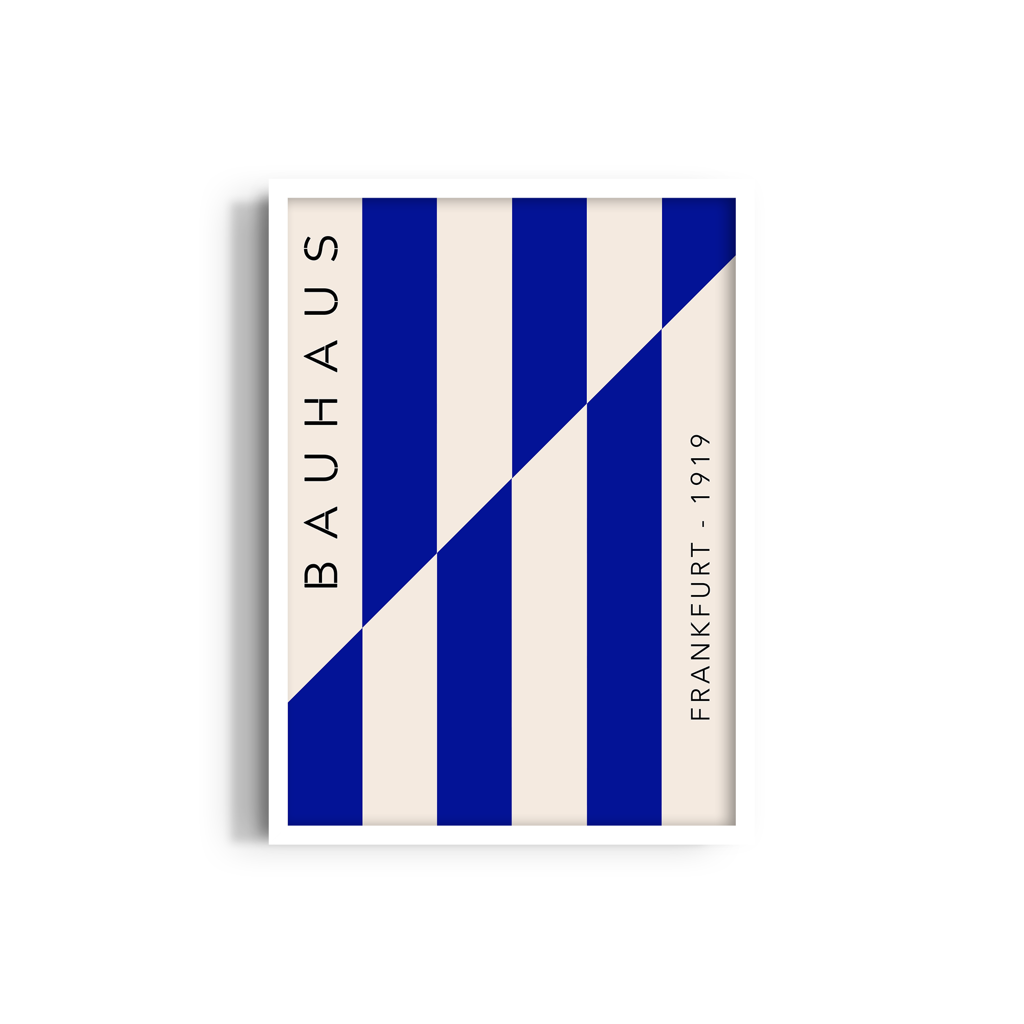 Blue Horizon Bauhaus Wall Art