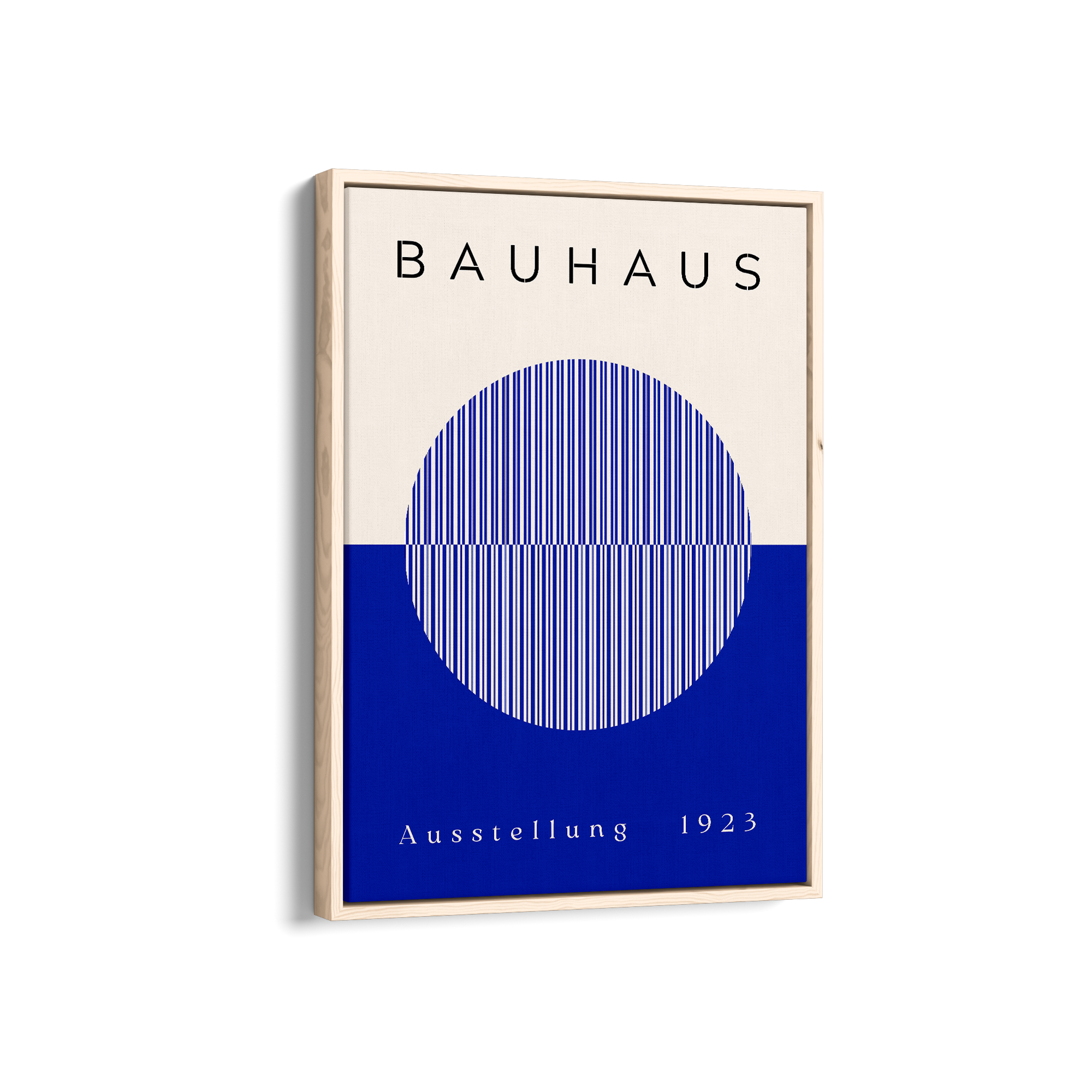 Optical Rhythm Bauhaus Wall Art