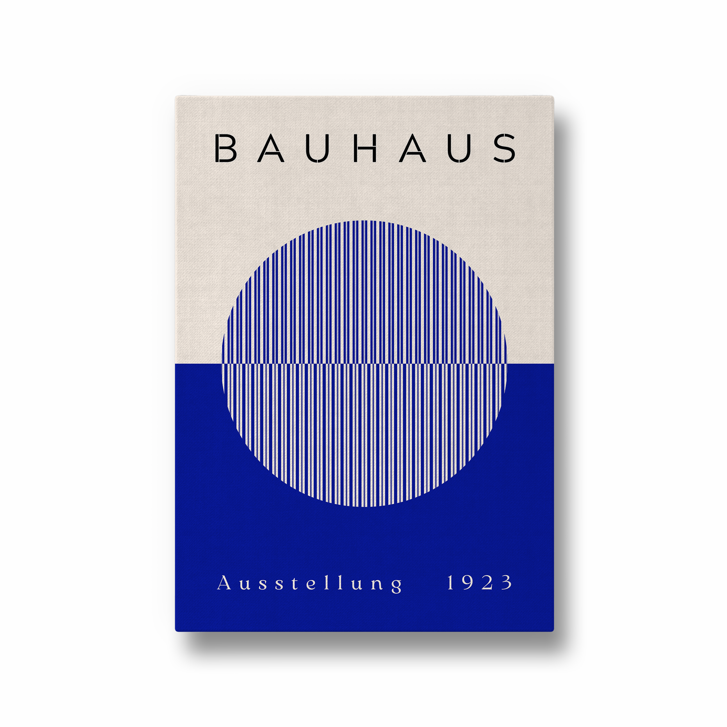 Optical Rhythm Bauhaus Wall Art