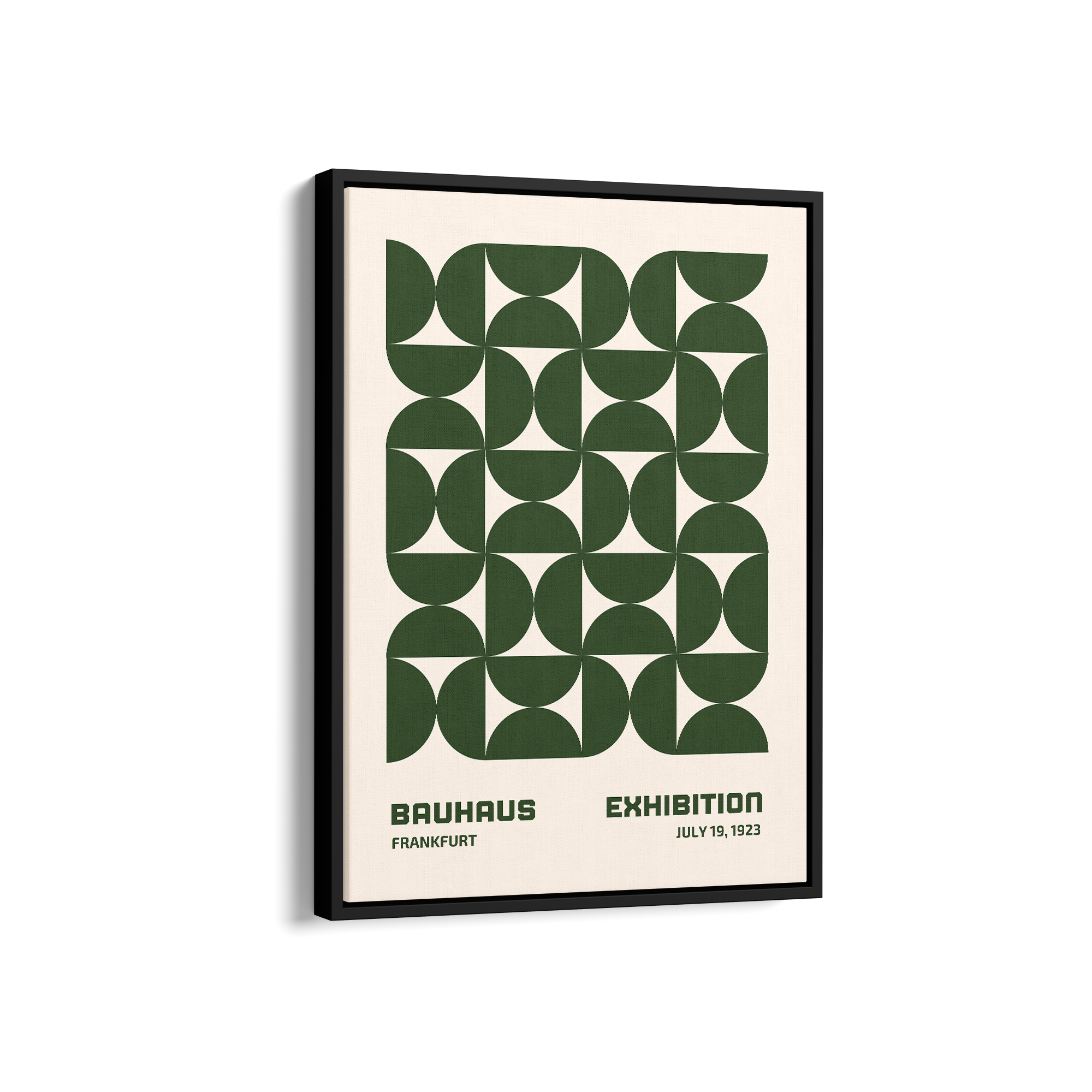 Olive Harmony Bauhaus Wall Art