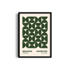 Olive Harmony Bauhaus Wall Art