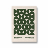Olive Harmony Bauhaus Wall Art