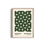 Olive Harmony Bauhaus Wall Art
