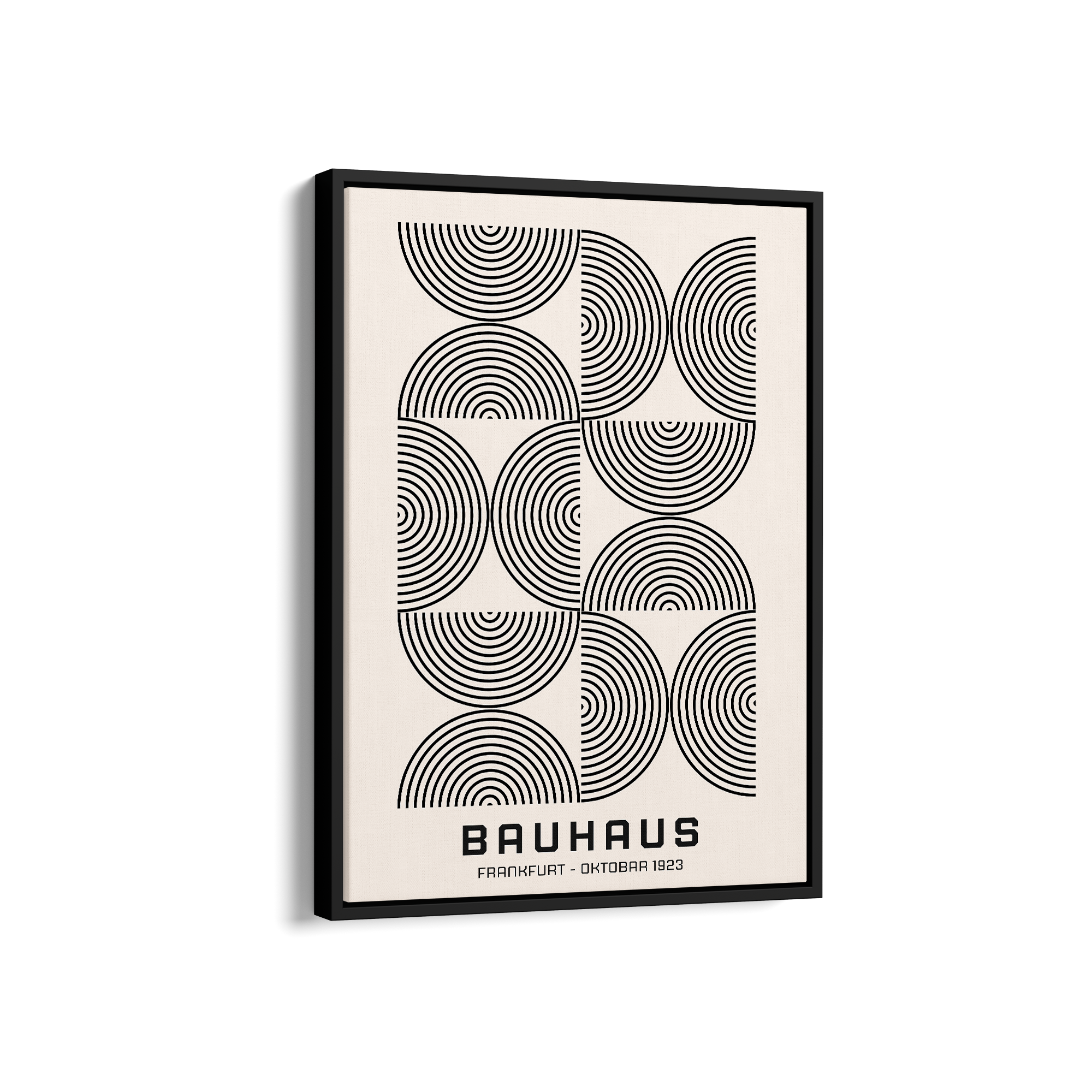 The Orderly Wave Bauhaus Wall Art