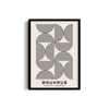 The Orderly Wave Bauhaus Wall Art
