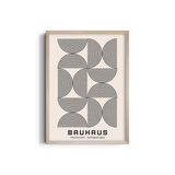 The Orderly Wave Bauhaus Wall Art