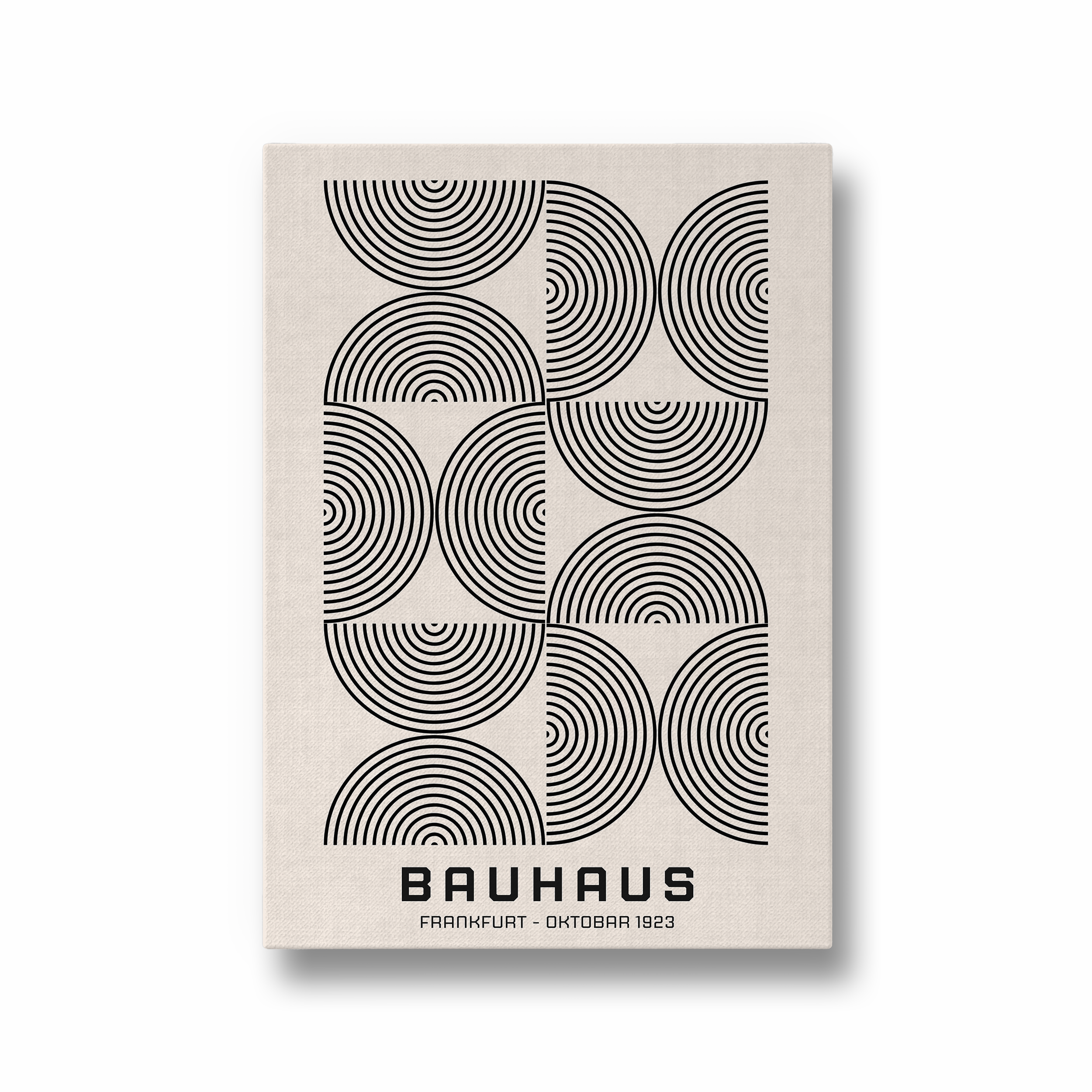 The Orderly Wave Bauhaus Wall Art