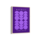 Symphony in Violet Bauhaus Wall Art