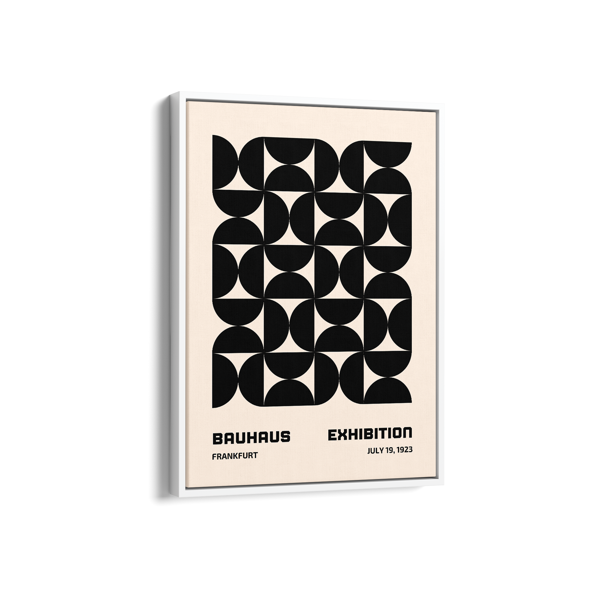 Timeless Grid Bauhaus Wall Art