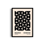 Timeless Grid Bauhaus Wall Art
