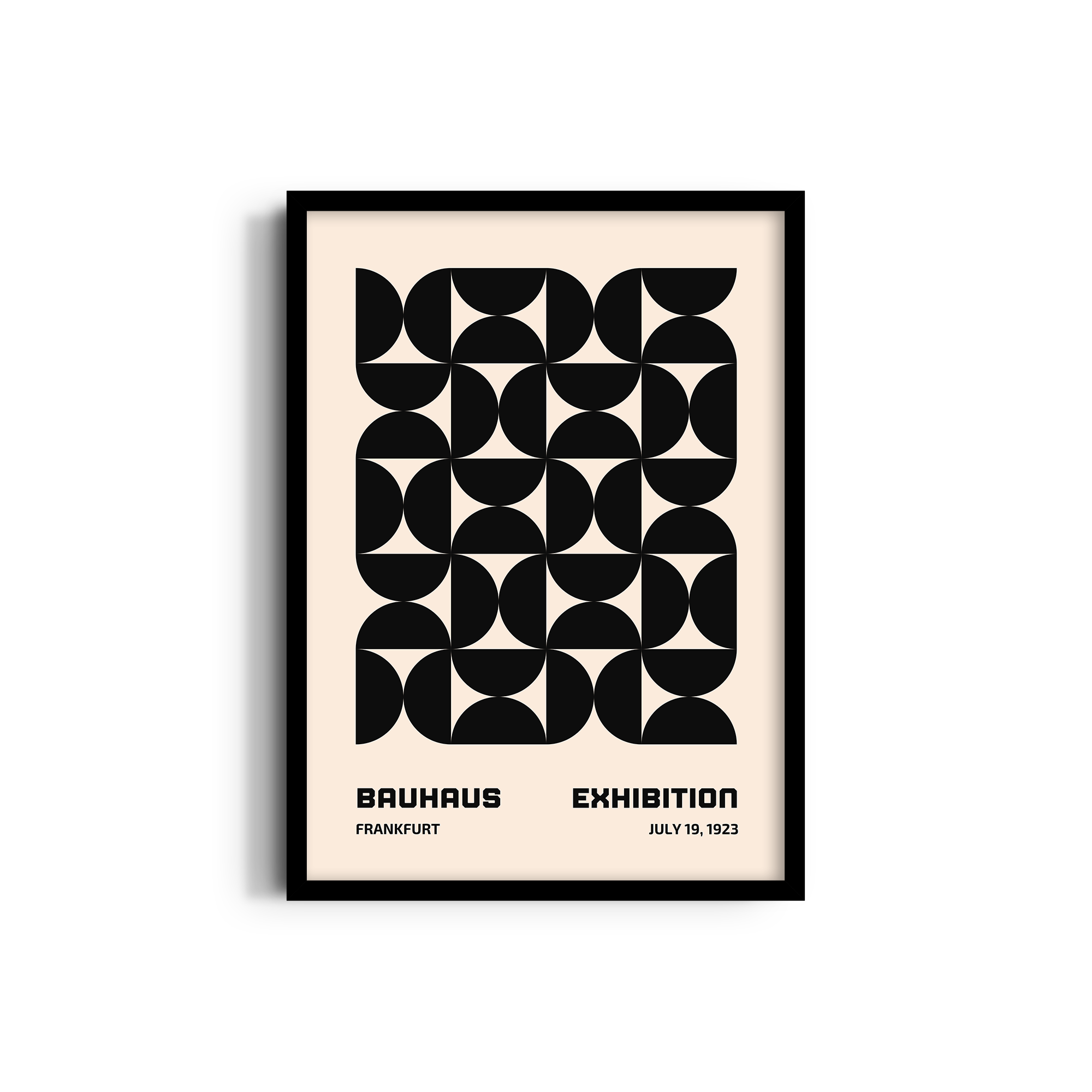 Timeless Grid Bauhaus Wall Art
