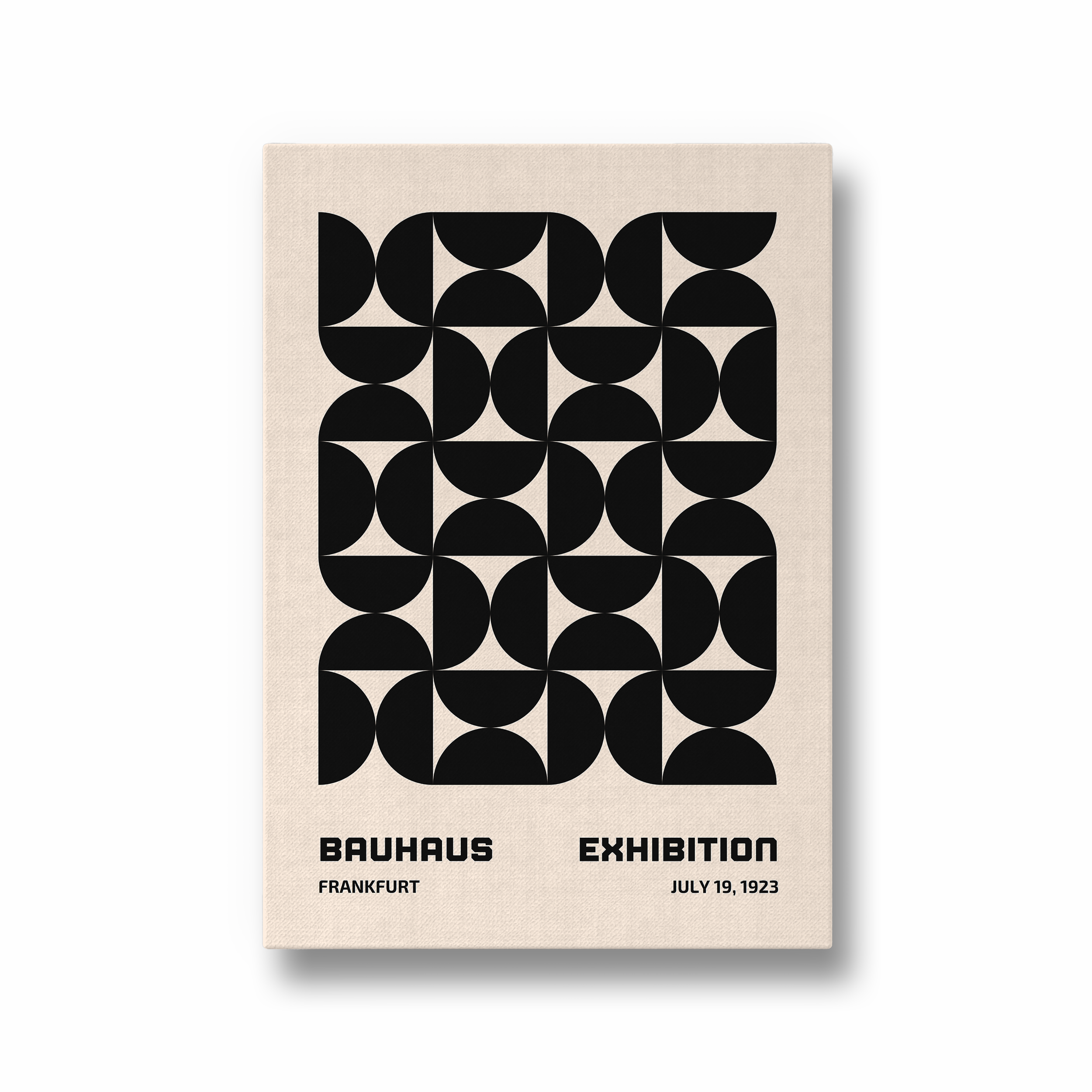 Timeless Grid Bauhaus Wall Art