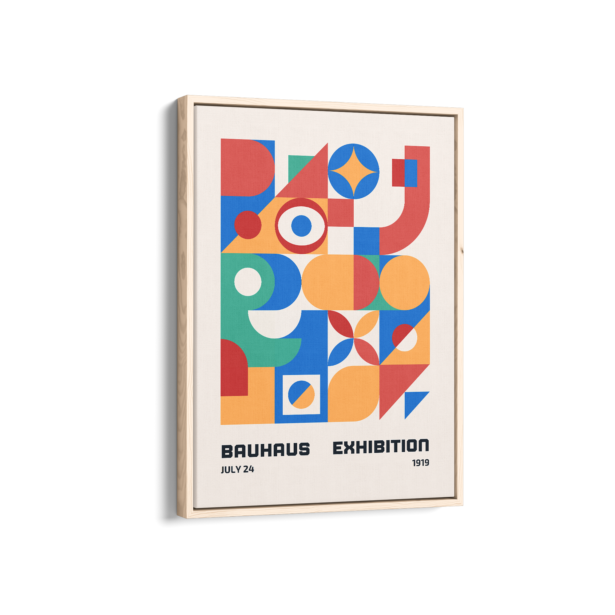 Modernist Mosaic Bauhaus Wall Art