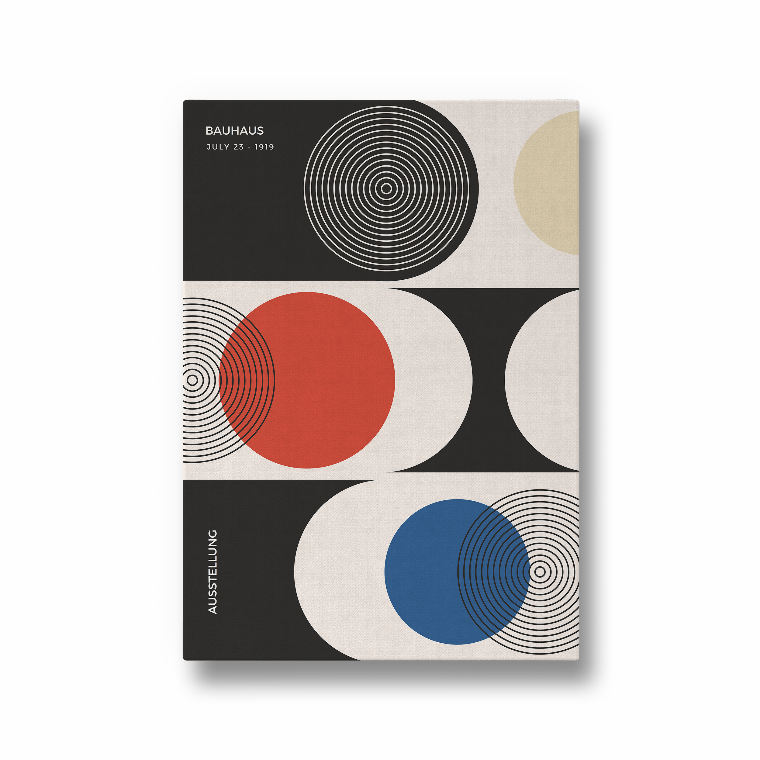 Linear Harmony Bauhaus Wall Art