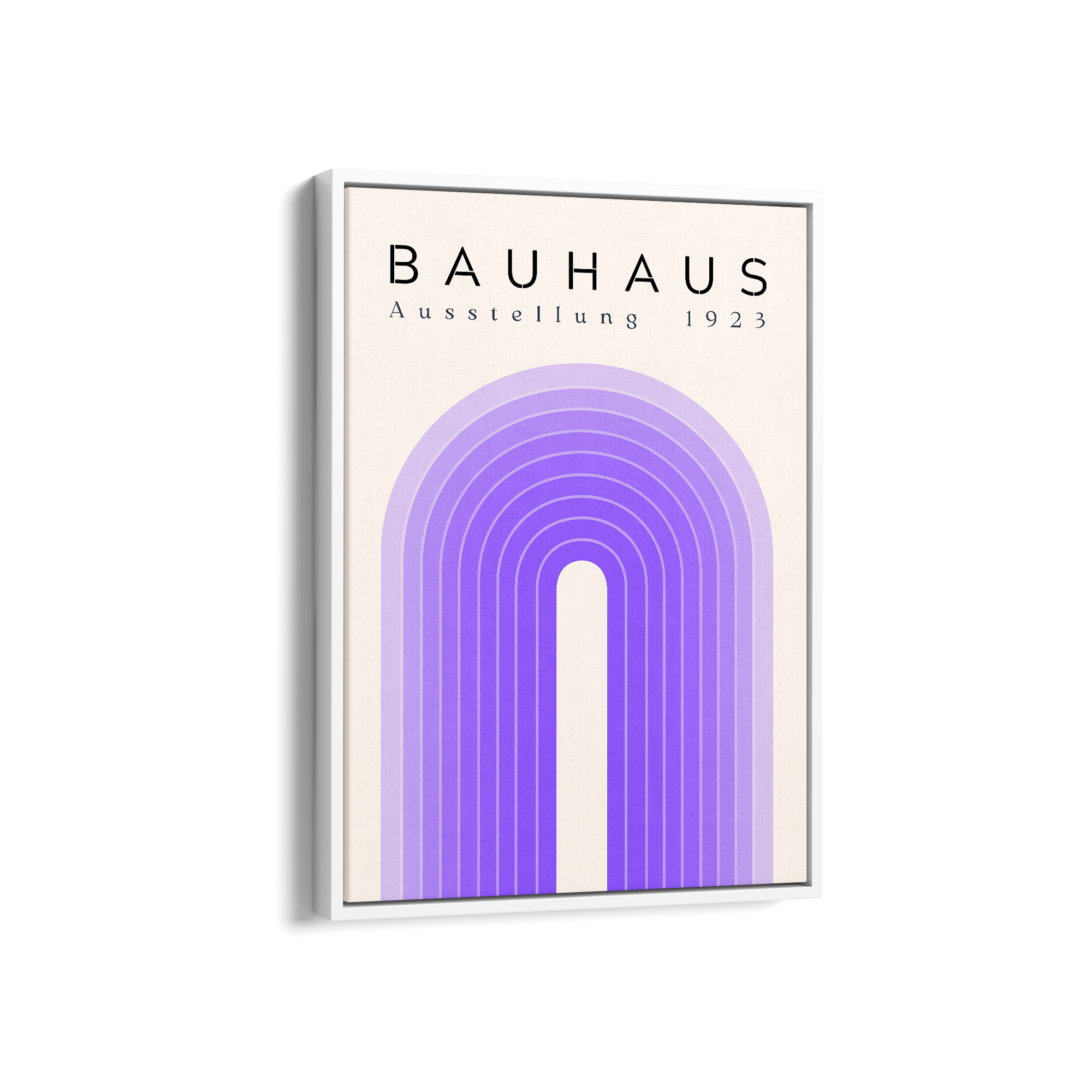 Curve of Harmony Bauhaus Wall Art