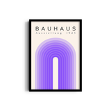 Curve of Harmony Bauhaus Wall Art