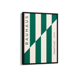 Green Structure Bauhaus Wall Art