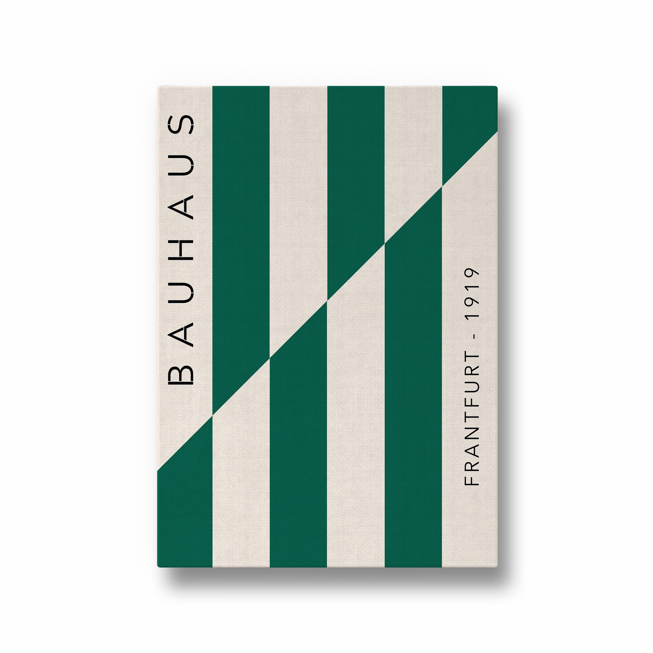 Green Structure Bauhaus Wall Art