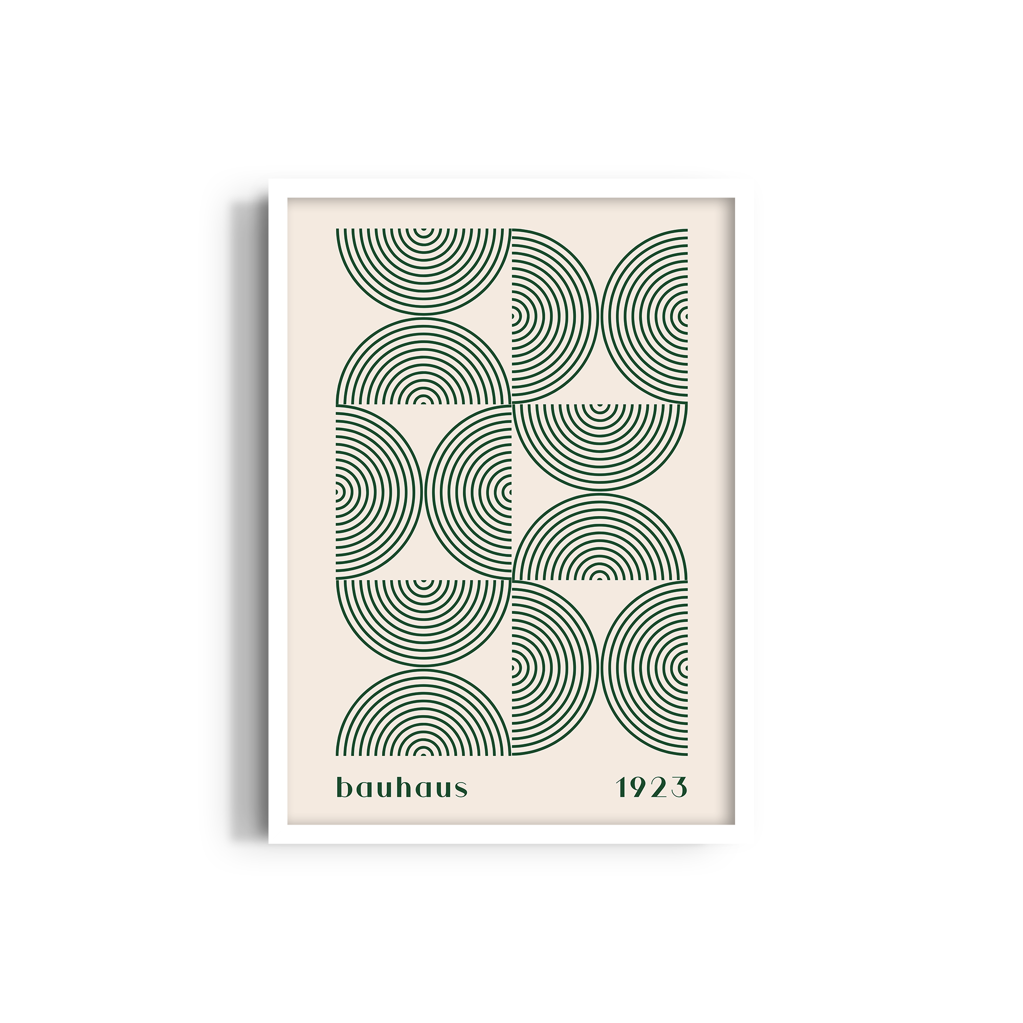 Optic Balance Bauhaus Wall Art