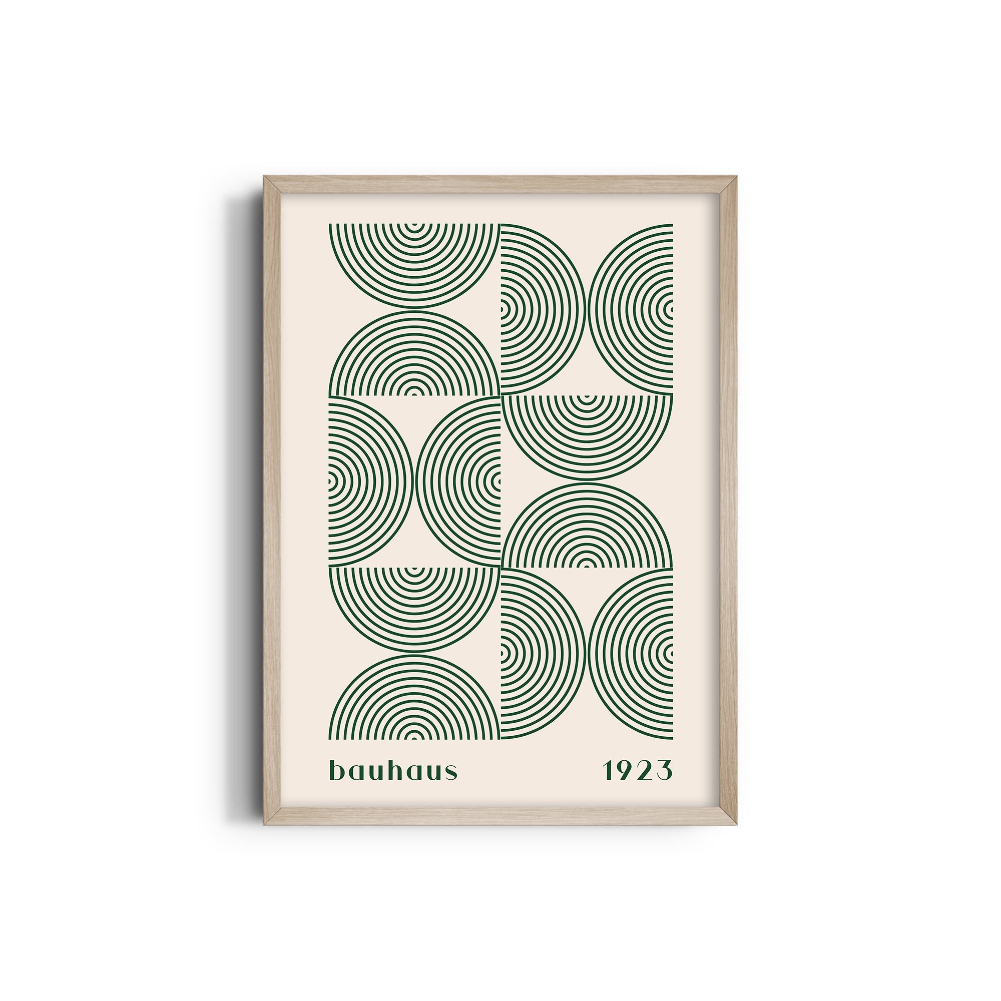 Optic Balance Bauhaus Wall Art