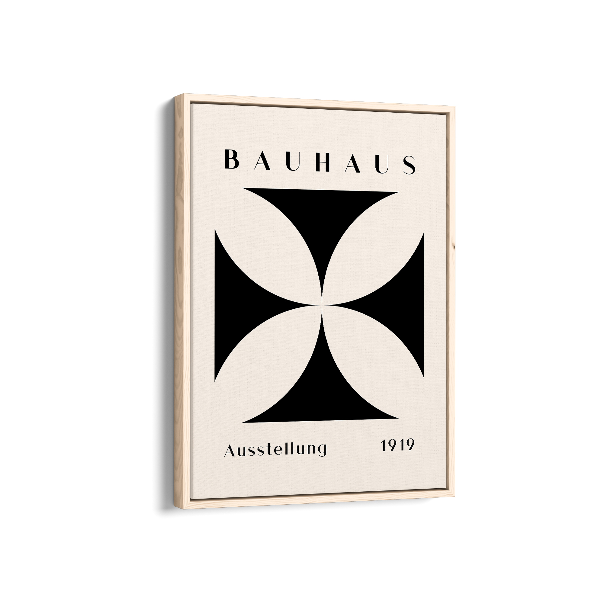 Petal Precision Bauhaus Wall Art