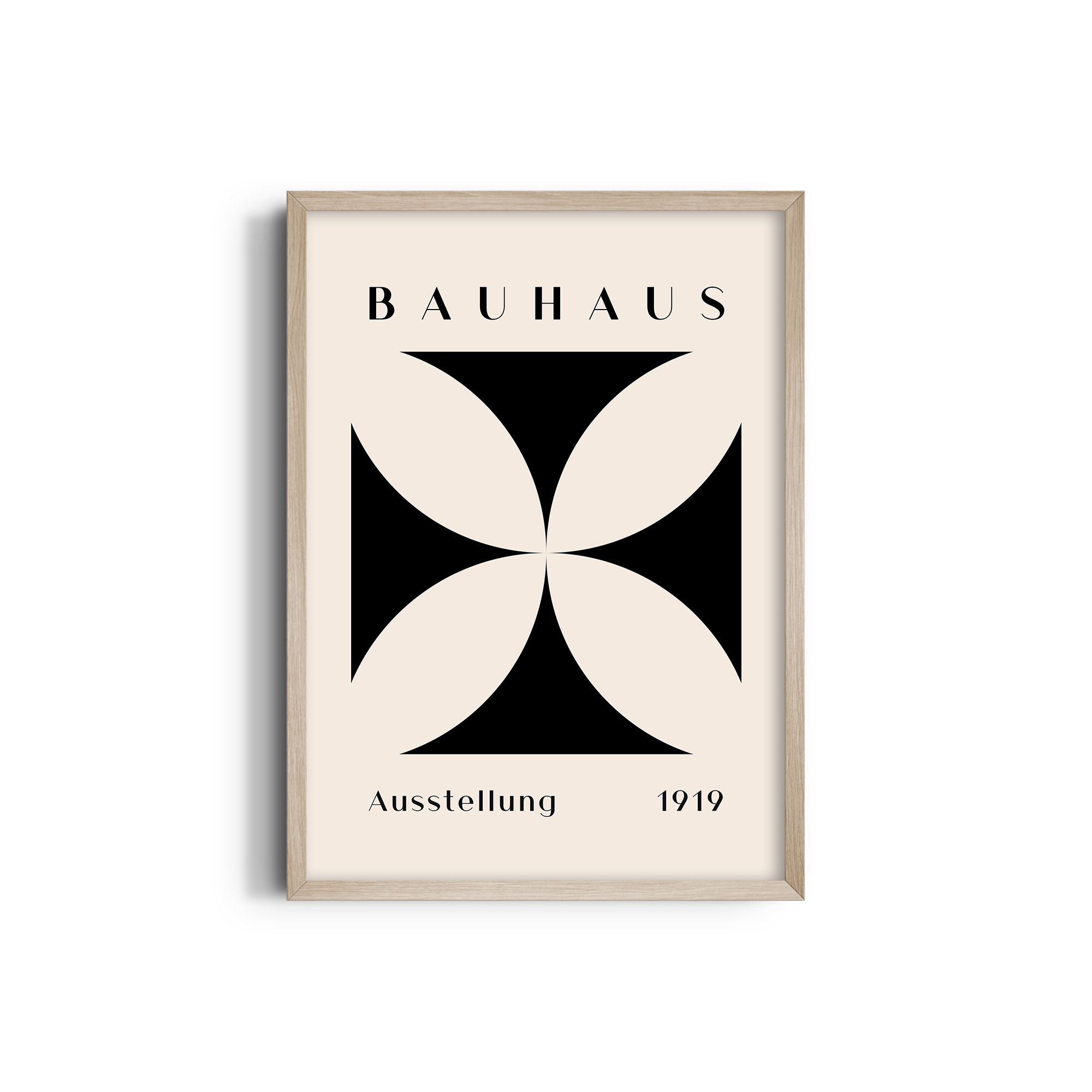 Petal Precision Bauhaus Wall Art