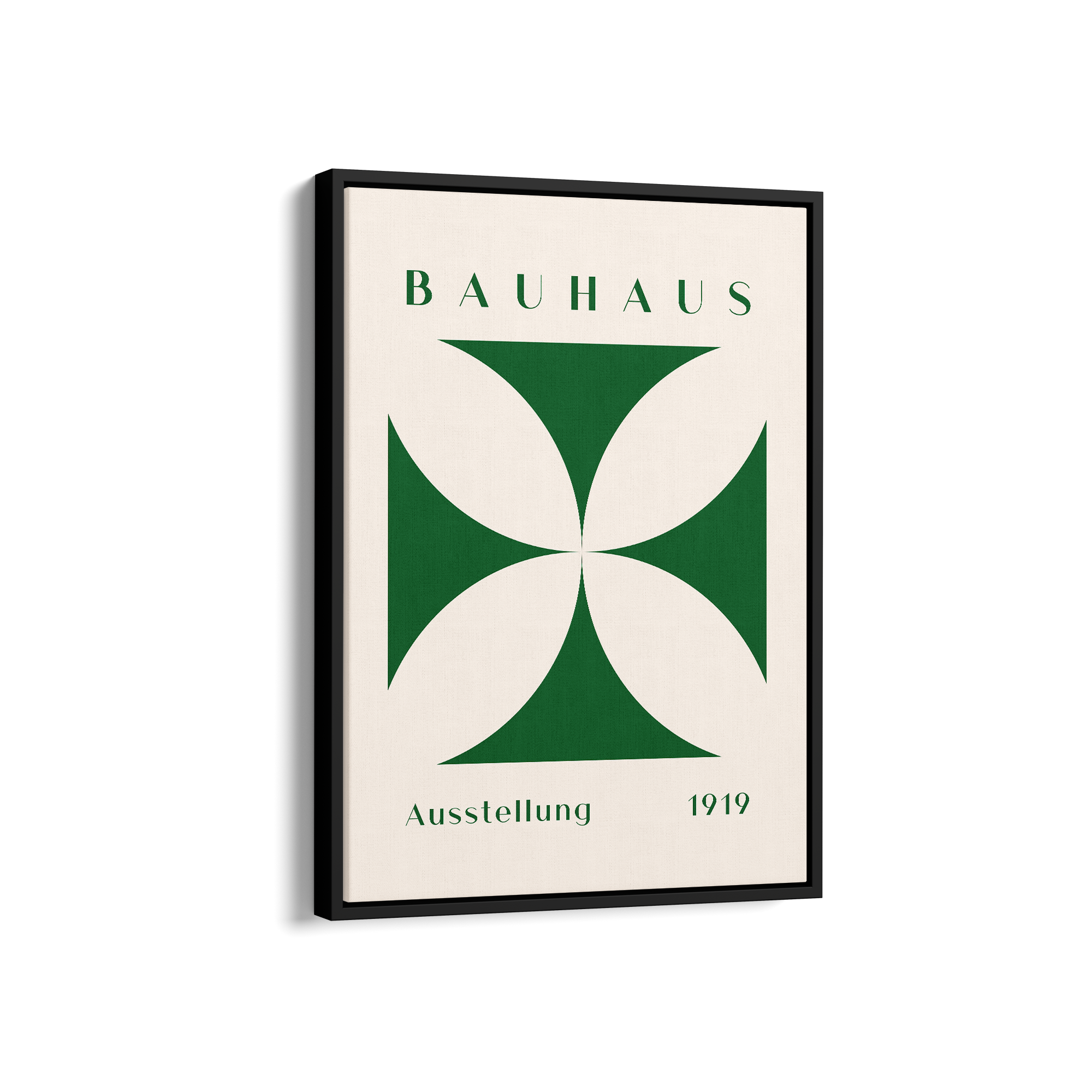 Minimalist Crossroads Bauhaus Wall Art