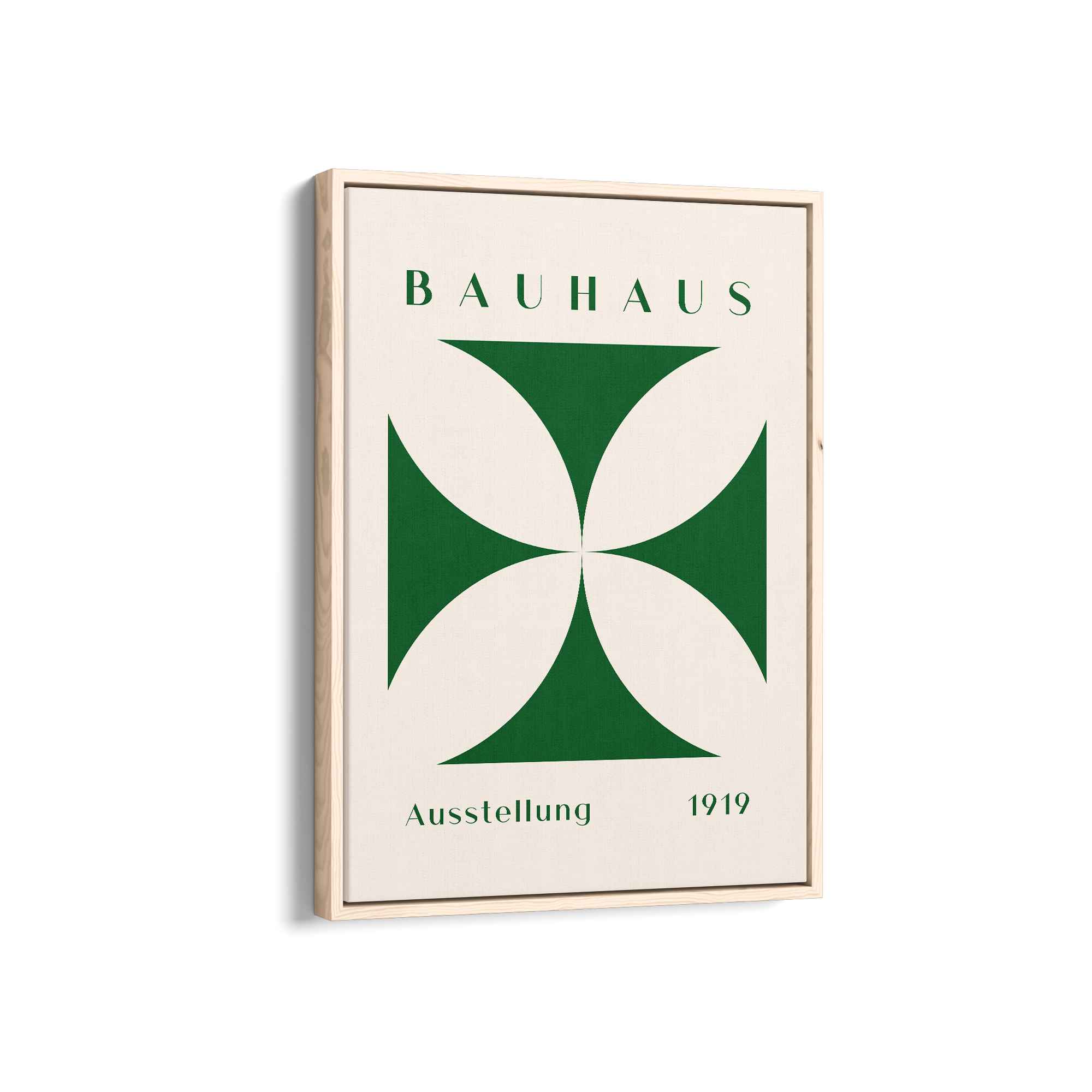 Minimalist Crossroads Bauhaus Wall Art