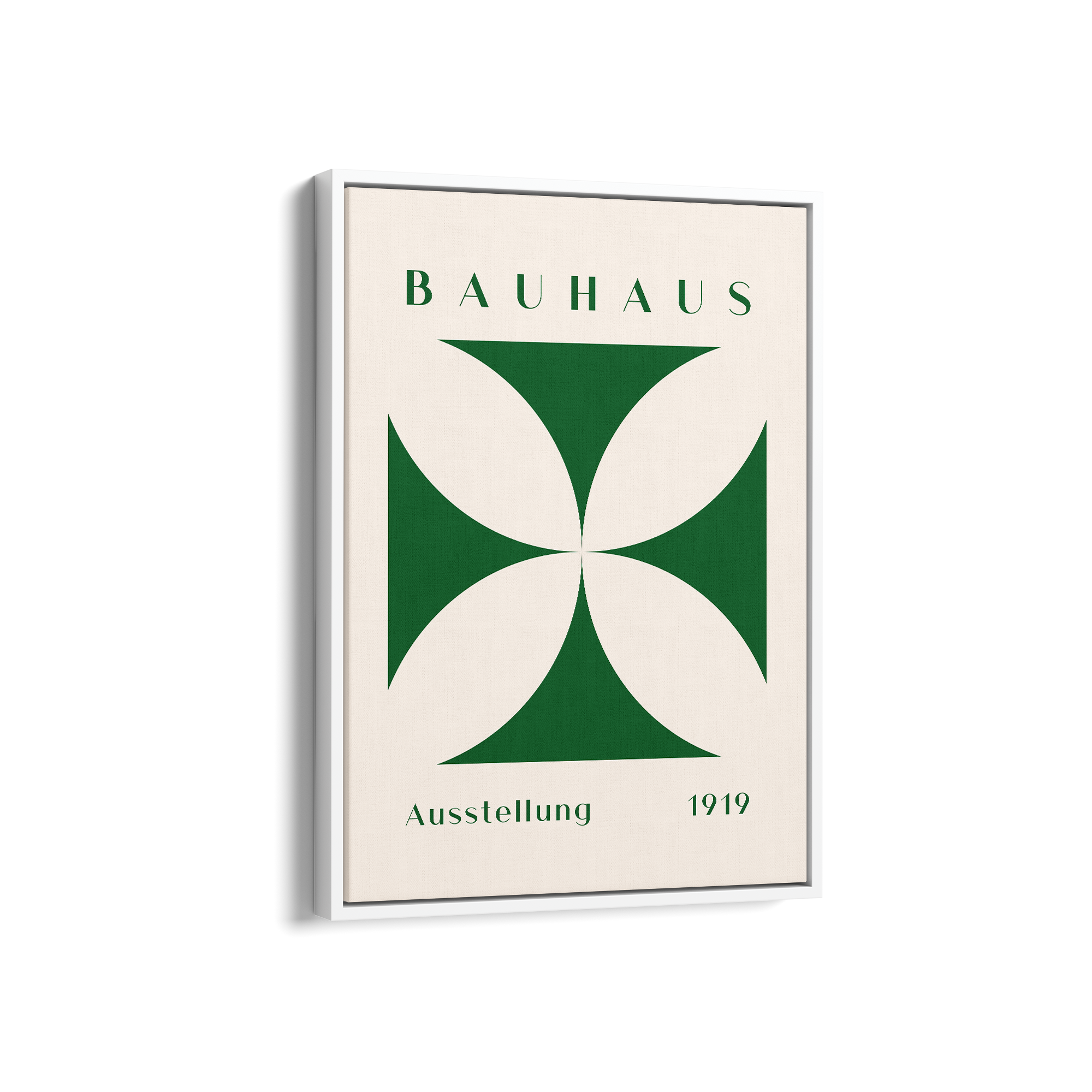 Minimalist Crossroads Bauhaus Wall Art