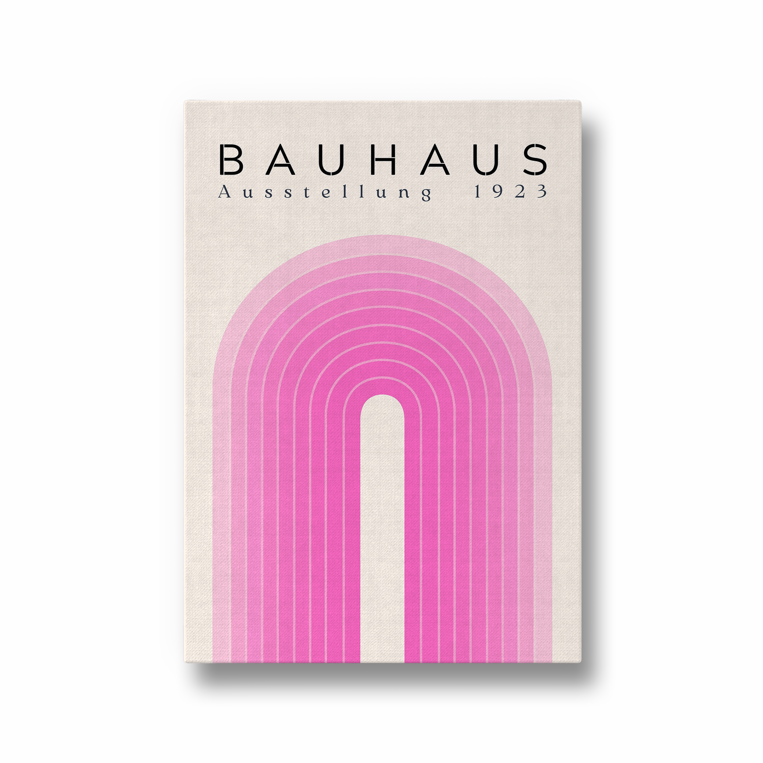 The Pink Arch Bauhaus Wall Art