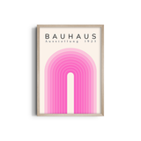 The Pink Arch Bauhaus Wall Art