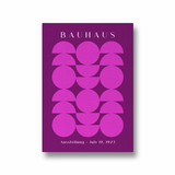 Interlocking Moons Bauhaus Wall Art