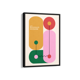Abstract Garden Bauhaus Wall Art