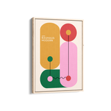 Abstract Garden Bauhaus Wall Art