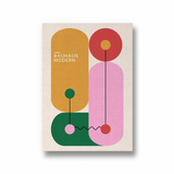 Abstract Garden Bauhaus Wall Art