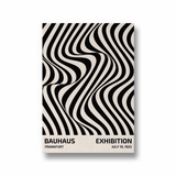 Kinetic Stripes Bauhaus Wall Art