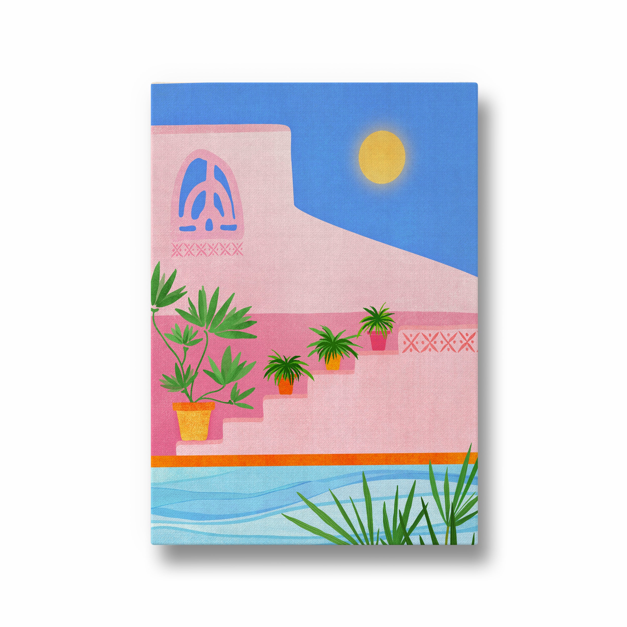 Belize Poolside Wall Art