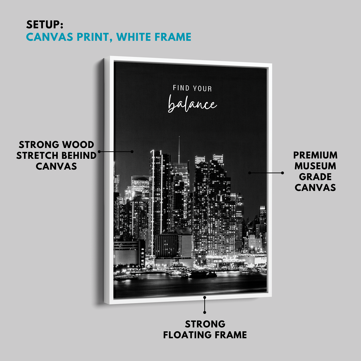Stripes of Elegance Wall Art