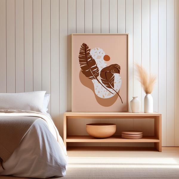 Hollow Summer Abstract Modern Wall Art
