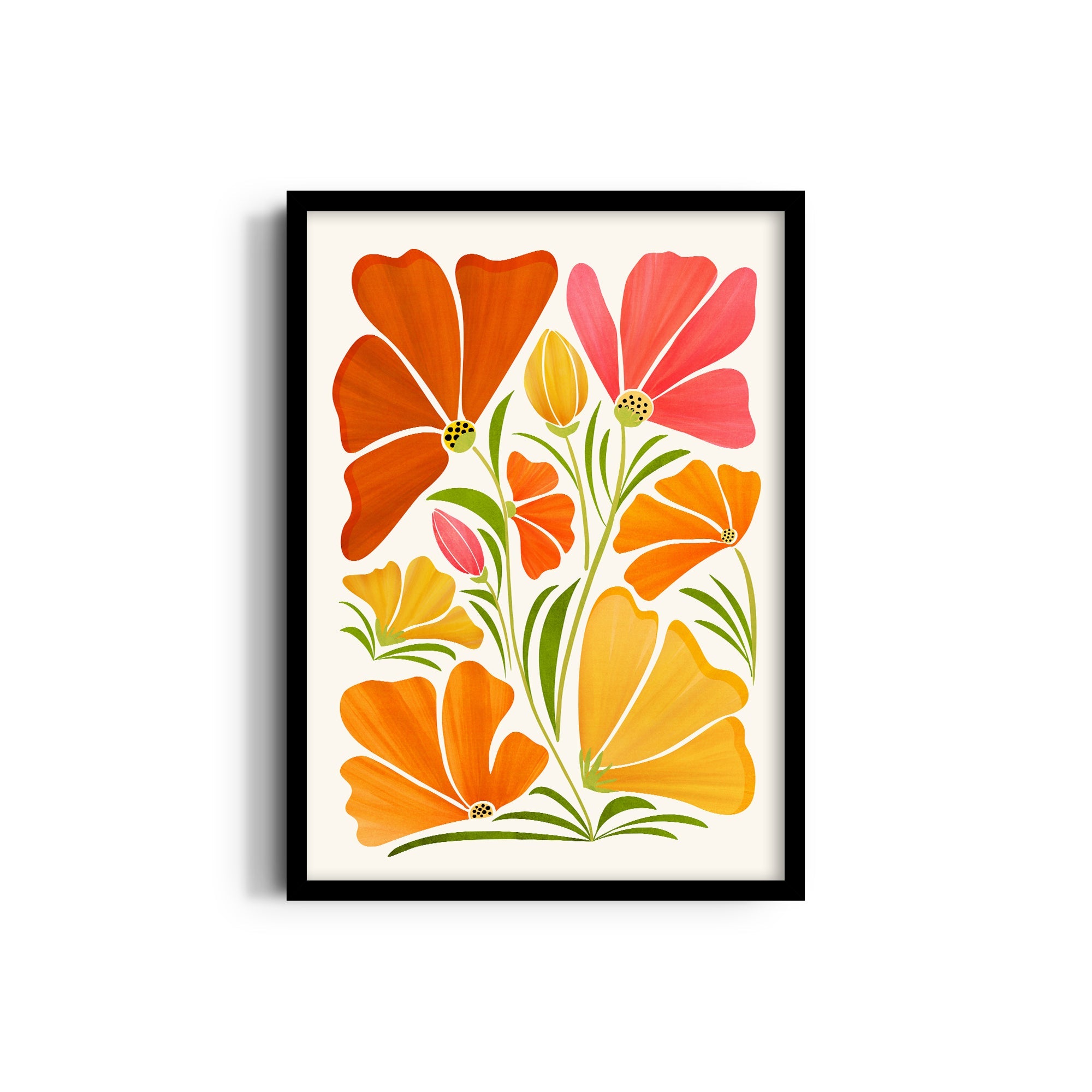 Spring Wildflowers Wall Art