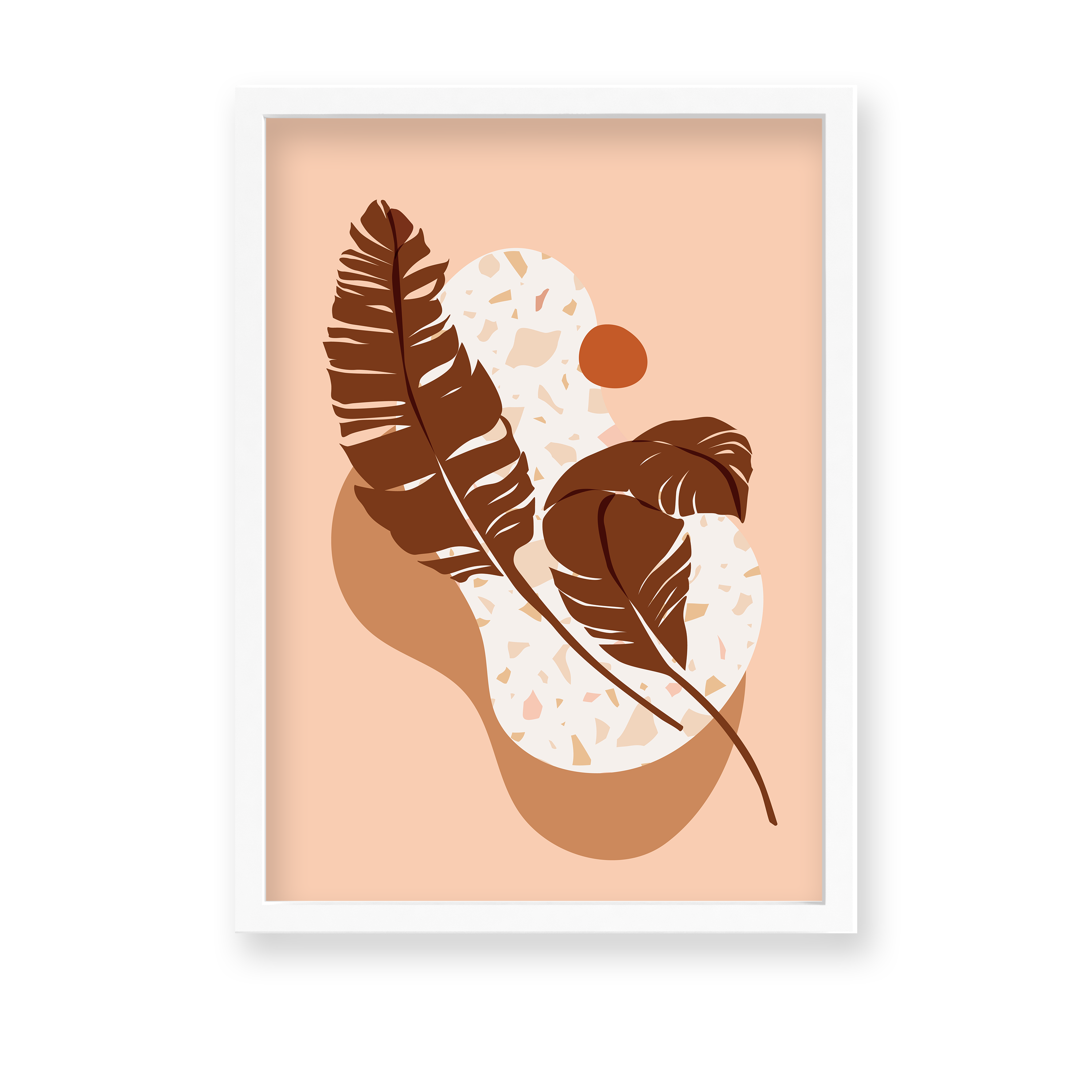 Hollow Summer Abstract Modern Wall Art