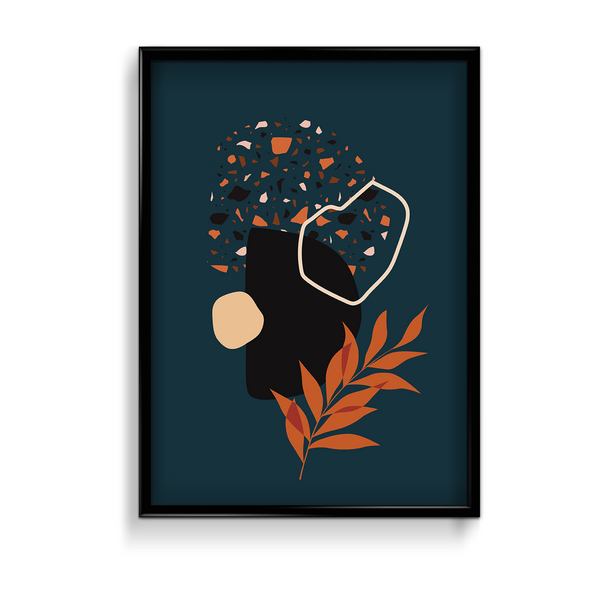 Honorable Thrill Abstract Modern Wall Art